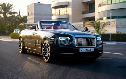 Rolls Royce Dawn Black Badge (Black), 2020 for rent in Dubai