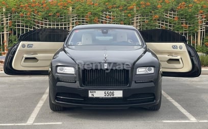 Rolls Royce Wraith (Black), 2020 for rent in Dubai