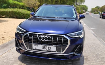 Audi Q3 (Blue), 2022 for rent in Dubai