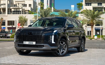 Hyundai Palisade (Черный), 2025 для аренды в Рас-эль-Хайме