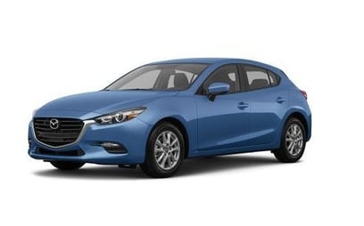 Mazda 3 (Синий), 2019 для аренды в Шарджа