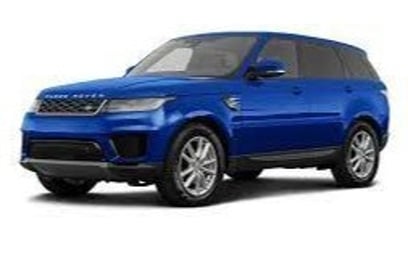 Range Rover Discovery (Blue), 2019 for rent in Sharjah