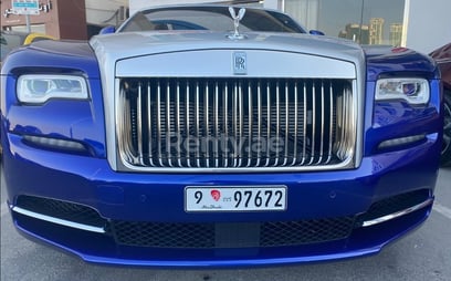 Rolls Royce Wraith (Синий), 2019 для аренды в Дубай