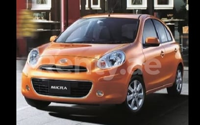 Nissan Micra (Brown), 2017 for rent in Dubai