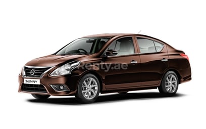 Nissan Sunny (Marrone), 2019 in affitto a Sharjah