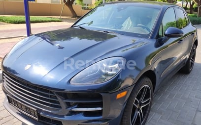 Porsche Macan (Dark Blue), 2021 for rent in Dubai