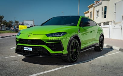 Lamborghini Urus Capsule (Зеленый), 2021 для аренды в Дубай