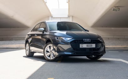 Audi A3 (Серый), 2025 для аренды в Шарджа