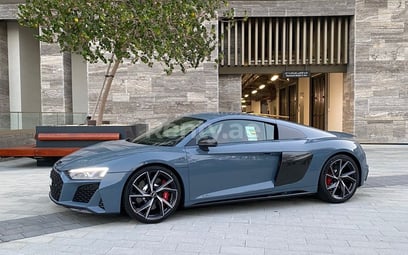 Audi R8 V10 (Grey), 2021 for rent in Dubai