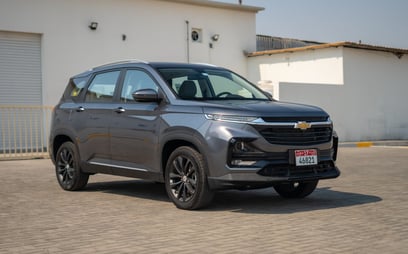 Chevrolet Captiva (Grey), 2024 for rent in Abu-Dhabi