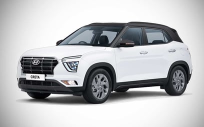 Hyundai Creta (Blanco), 2020 para alquiler en Dubai