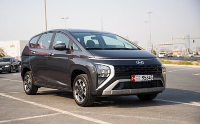 Hyundai Stargazer (Grey), 2024 for rent in Abu-Dhabi