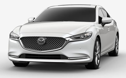 Mazda 6 (White), 2019 for rent in Dubai