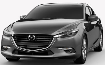 Mazda 3 (Gris), 2019 para alquiler en Sharjah