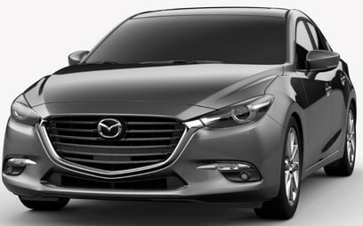 إيجار Mazda 3 (اللون الرمادي), 2019 في الشارقة