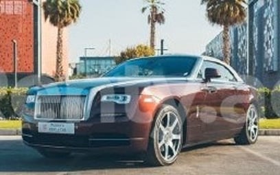 Rolls Royce Dawn (Maroon), 2017 for rent in Dubai