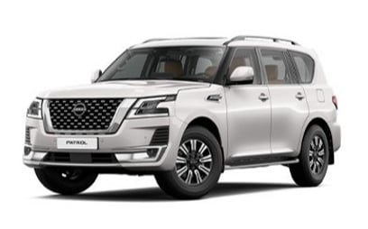 Nissan Patrol (Pearl White), 2022 for rent in Dubai