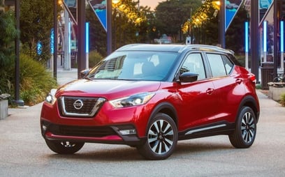 Nissan Kicks (Rosso), 2020 in affitto a Sharjah