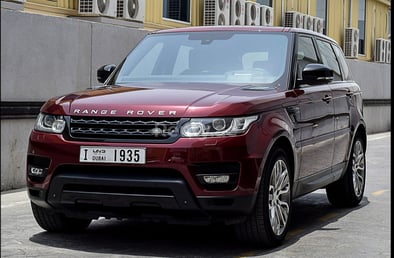 Range Rover Sport Autobiography (Red), 2017 for rent in Dubai