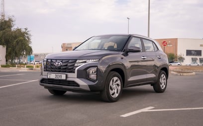 Hyundai Creta (Noir), 2024 à louer à Abu Dhabi