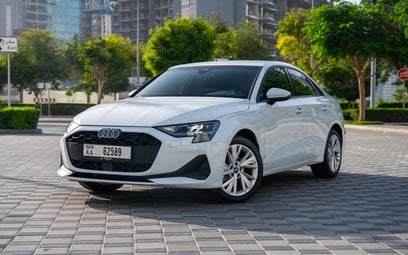 Audi A3 (Белый), 2025 для аренды в Шарджа