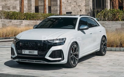 Audi RSQ8 (White), 2021 for rent in Dubai