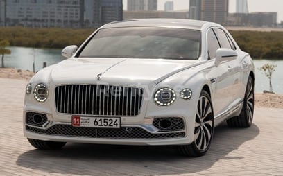 Bentley Flying Spur (White), 2022 for rent in Dubai