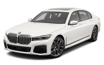 إيجار BMW 7 Series (أبيض), 2019 في الشارقة