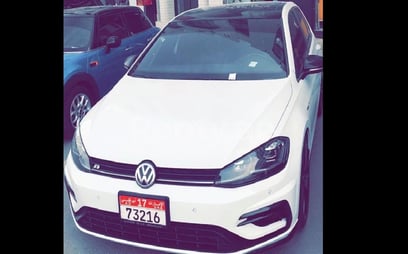 Golf R (White), 2019 for rent in Abu-Dhabi