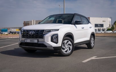 Hyundai Creta (White), 2024 for rent in Ras Al Khaimah