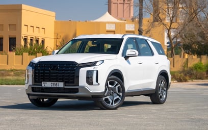 Hyundai Palisade (Белый), 2025 для аренды в Рас-эль-Хайме