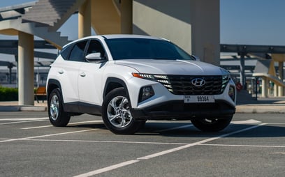 Hyundai Tucson (White), 2022 for rent in Dubai