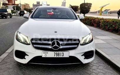 Mercedes E Class (White), 2019 for rent in Dubai
