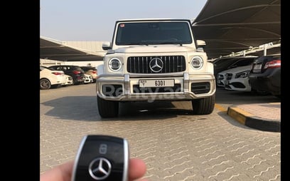 Mercedes G63 (Weiß), 2019  zur Miete in Dubai