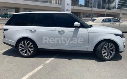 Range Rover Sport Supercharged (Белый), 2019 для аренды в Дубай