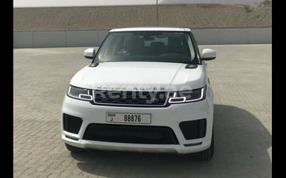 Range Rover Sport (Bianca), 2019 in affitto a Dubai