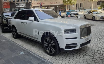 Rolls Royce Cullinan (White), 2019 for rent in Dubai