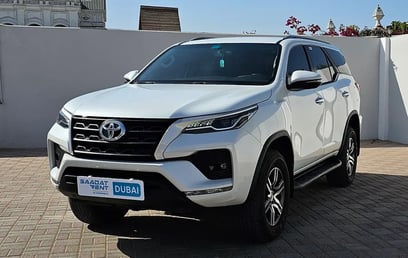 Toyota Fortuner (White), 2024 for rent in Dubai