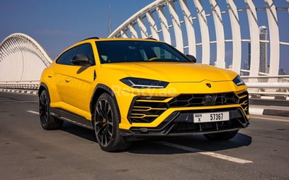Lamborghini Urus (Yellow), 2021 for rent in Dubai