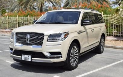 Lincoln Navigator (Beige), 2019 for rent in Dubai