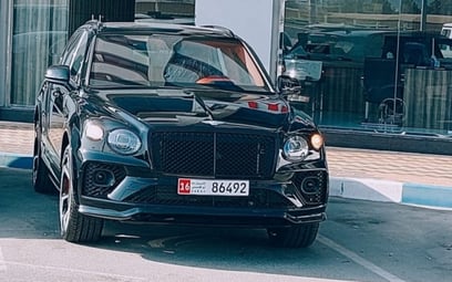 Bentley Bentayga (Black), 2022 for rent in Abu-Dhabi