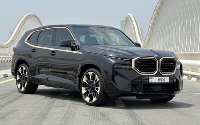 BMW XM (Black), 2023 for rent in Sharjah