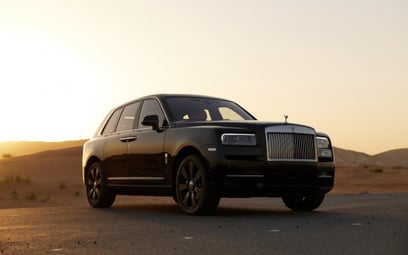 Rolls Royce Cullinan (Black), 2023 for rent in Abu-Dhabi