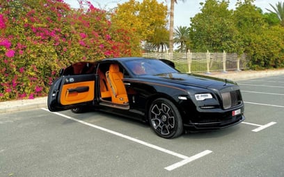 Rolls Royce Wraith- Black Badge (Black), 2019 for rent in Abu-Dhabi