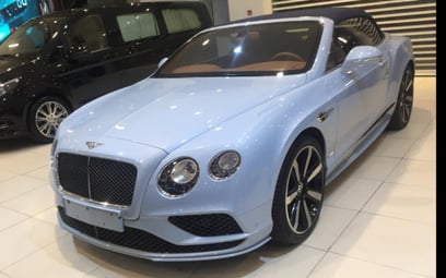 Bentley GTC (Bleu Foncé), 2016 à louer à Dubai