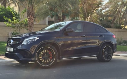 Mercedes GLE63 AMG (Dark Blue), 2019 for rent in Dubai