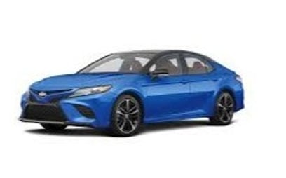 Toyota Camry (Dark Blue), 2018 for rent in Sharjah