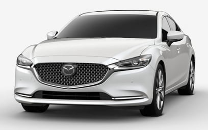 Mazda 6 (White), 2019 for rent in Sharjah