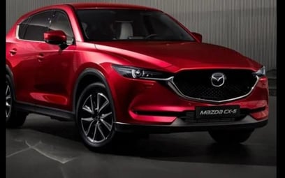 Mazda CX5 (Dark Red), 2019 for rent in Dubai