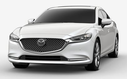 Mazda 6 (White), 2019 for rent in Sharjah